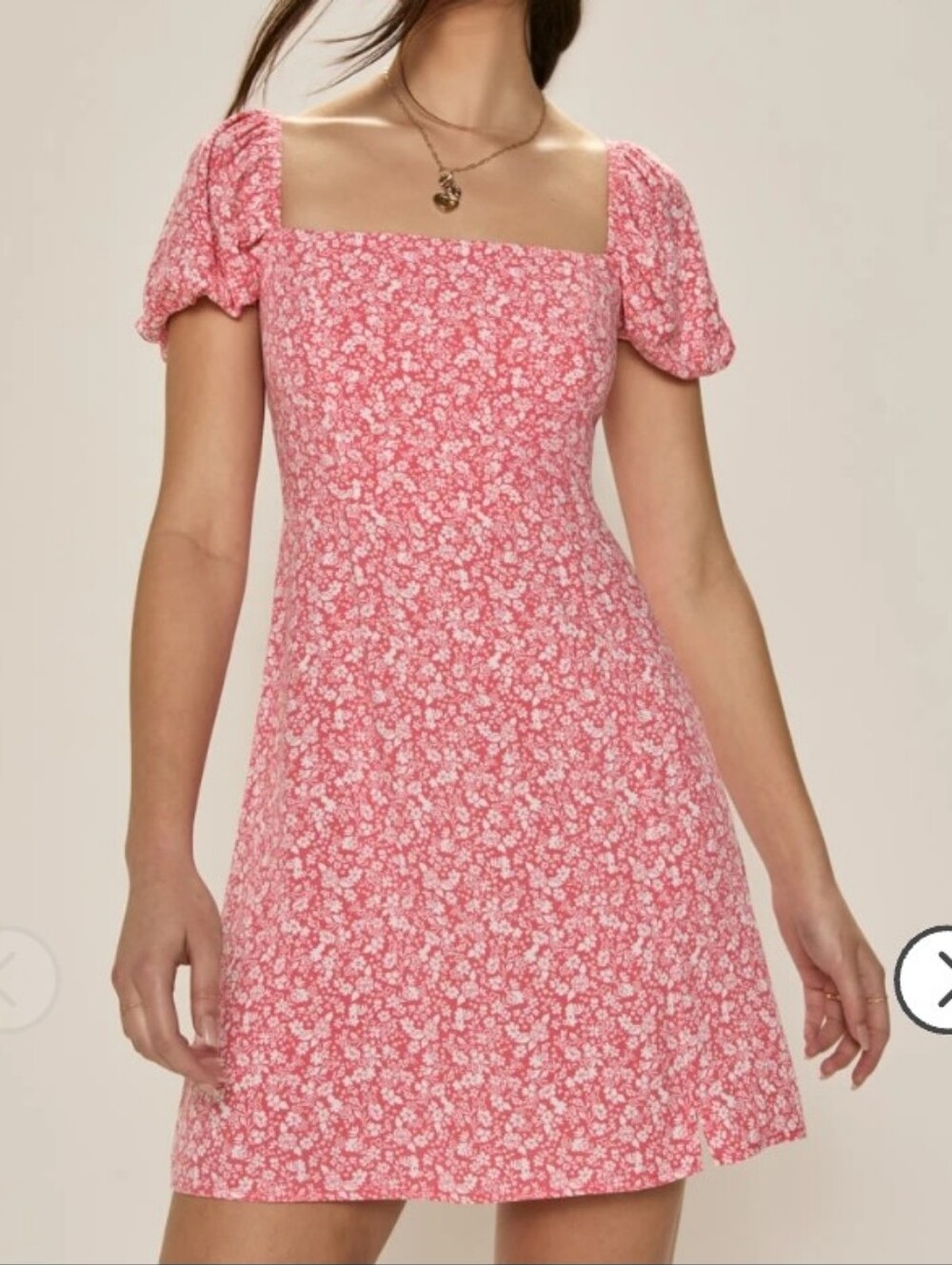 Francesca's Floral Mini Dress Size XS